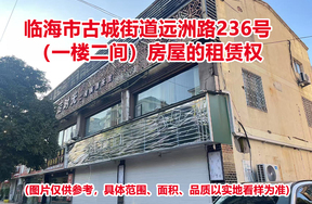 临海市古城街道远洲路236号（一楼二间）房屋的租赁权